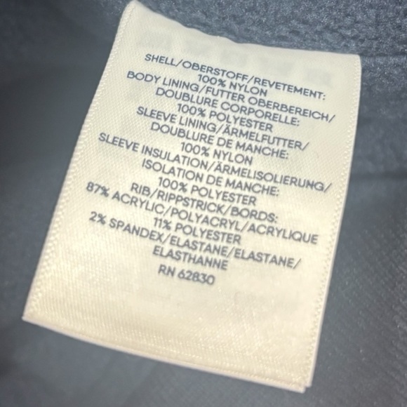 Lands' End Flee e Lined Men's Vibrant Red Windbreaker - Picture 6 of 9